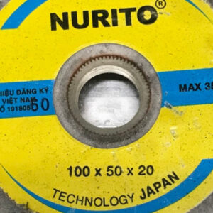 Đá mài dao máy cắt viền Saloon 100x50x20 Nurito Nhật